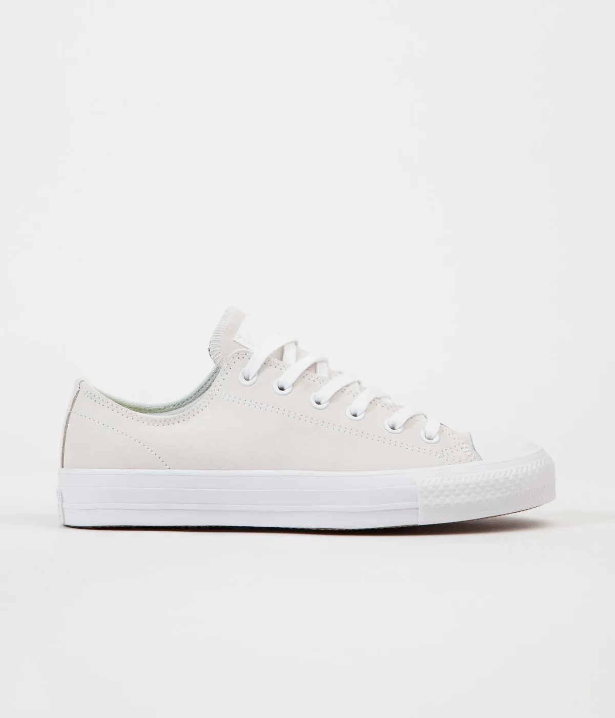 Converse CTAS Pro Ox Shoes - White / White / Teal