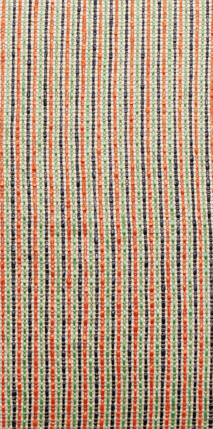 Raffia Pillows and Cushions "Ipanema" in Orange & Green Colors
